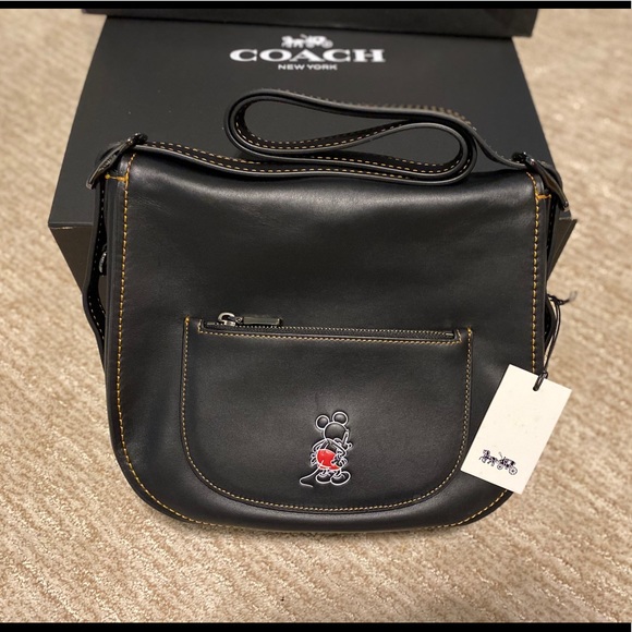 Disney Coach, Mickey Mouse Crossbody (NWT) - Picture 3 of 13
